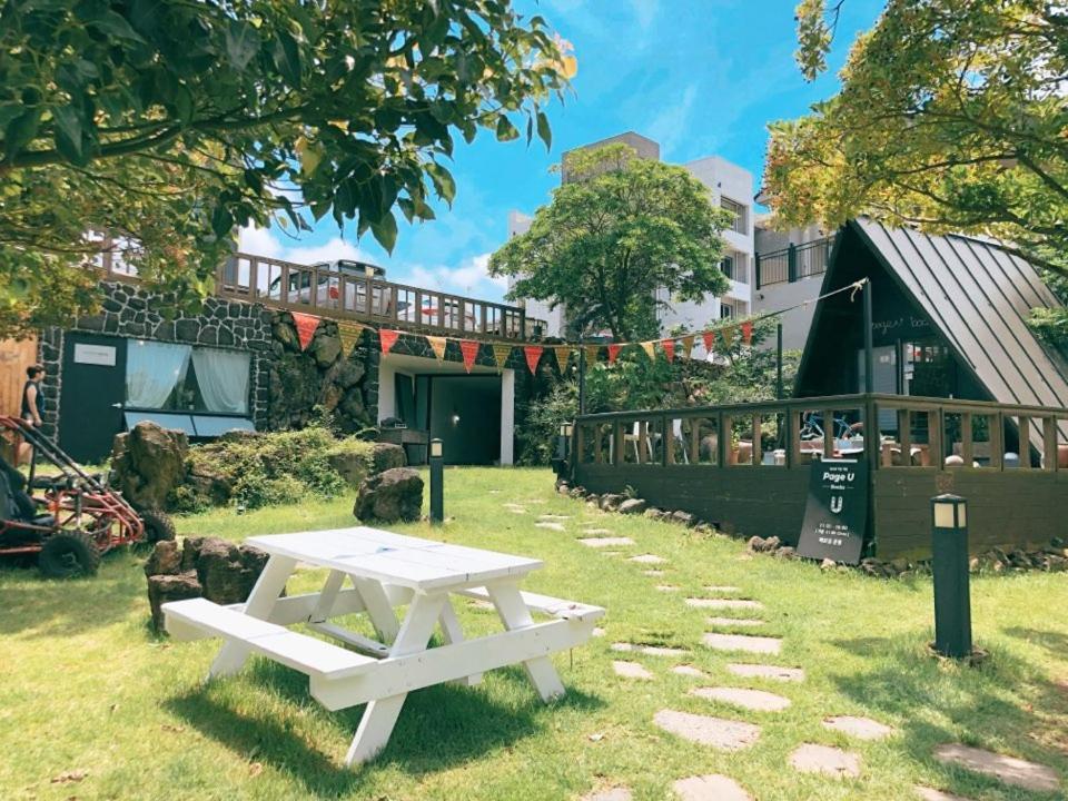 A Pousada Jeju Playground Exterior foto
